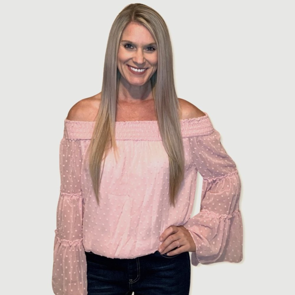 Seize the Day Blouse Pink